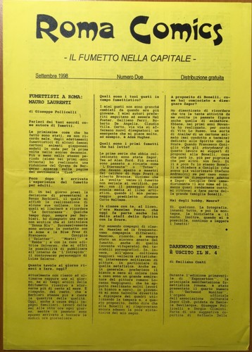 Roma comics numero due - roma,