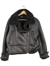 ZARA Giacca in eco pelliccia