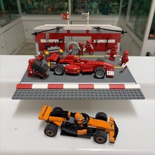 Lego 8375 ferrari pit - ferrari, set