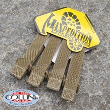 Maxpedition - 3" TacTie Straps 4x Pack - Khaki - 9903K