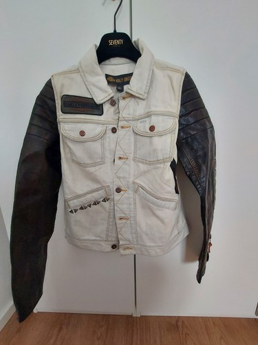 Harley davidson giacca - harley, bianca