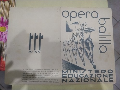 Pagella opera balilla - pagella,