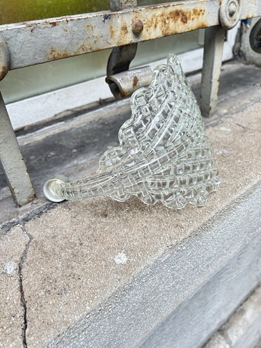Ricambio vetro murano foglia - i,