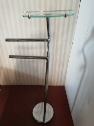 Piantana bagno due bracci - a,