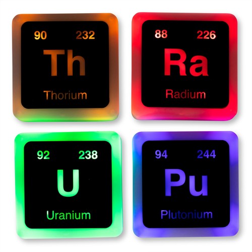 Elementi radioattivi tavola - elementi,