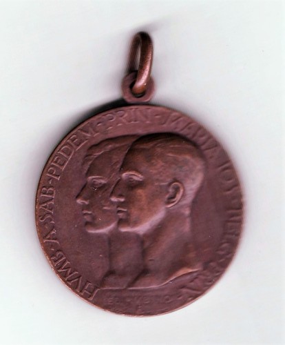 Medaglia matrimonio umberto - medaglia, ii