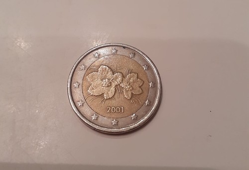 Rara moneta euro fiori - da,