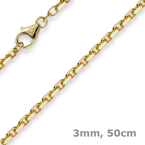 Collana anker 3mm - anker, oro