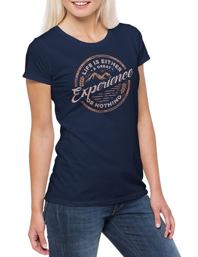 Shirt donna life is - life,