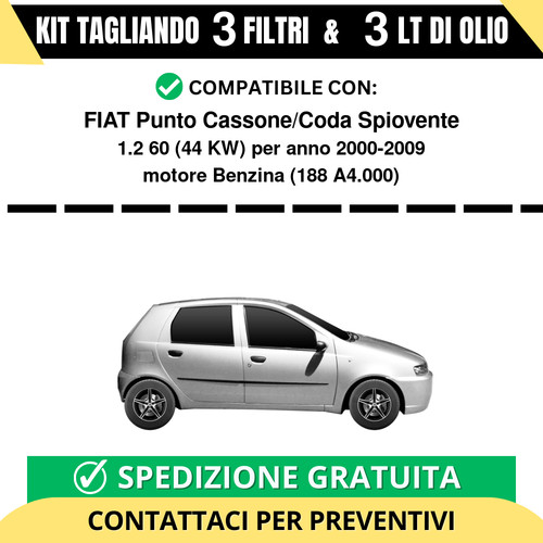Tagliando per fiat punto - tagliando,