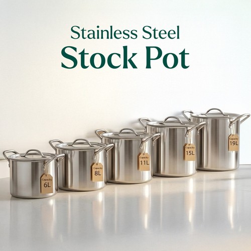 Zuppiera stock acciaio inox - zuppiera,