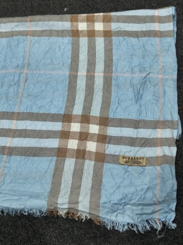 Sciarpa burberry london blu - sciarpa,