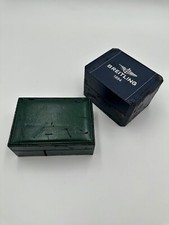 ROLEX PIU BREITLING SCATOLA BOX DISPLAY VINTAGE USATA ROVINATE COME IN FOTO