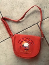 Borsa per bambini Snoopy rossa