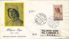 fdc ReRu: LIPPI 1957, no viaggiata