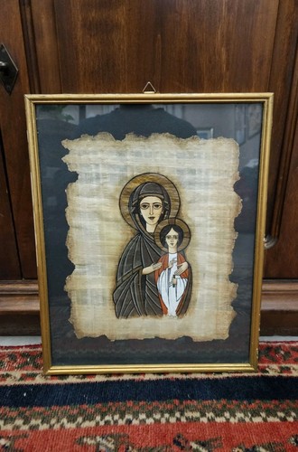 Quadro icona della madonna con - icona,
