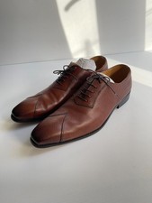 Xposed scarpe pelle marrone UK