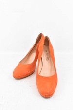 Decolletè Donna De Robert Camoscio Arancione N 38