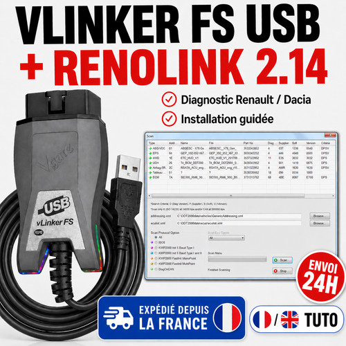 Pack renolink câble - pack,