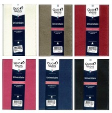 Agenda Scolastica”UNIVERSITAIRE”Quo-Vadis 2025-26 Copertina Ecopelle Club 10x15
