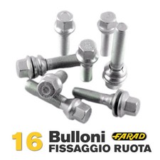 Kit 16 bulloni ruota Fiat