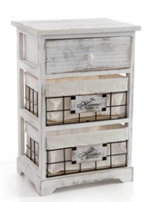 Cassettiera anticata - cassettiera, 3