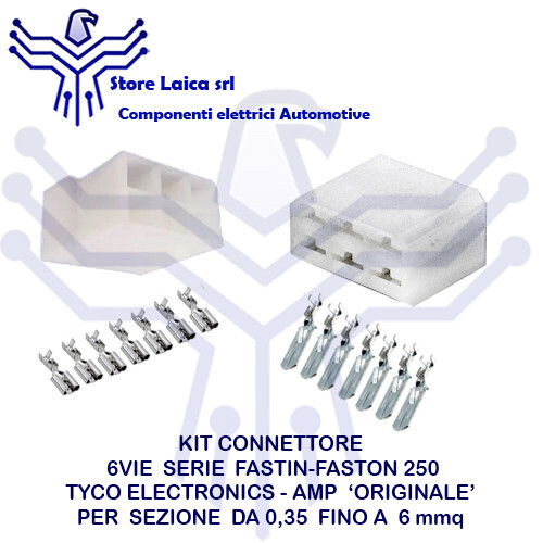 Connettore vie kit maschio - kit,