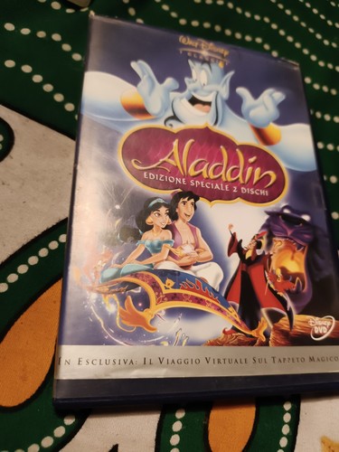 Aladdin dvd 1992 edizione - aladdin,