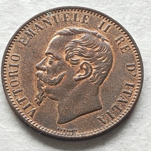 Moneta centesimi 1866 - moneta, 10