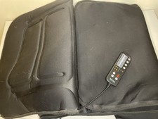 Belmint Materasso Riscaldato Massaggio Corpo Completo Nero