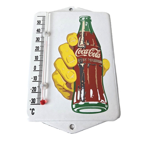 Insegna porcellana coca cola - insegna,