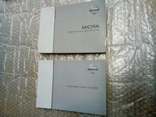 Libretto uso e manutenzione Nissan Micra k12 agosto 2003 mk3 terza serie
