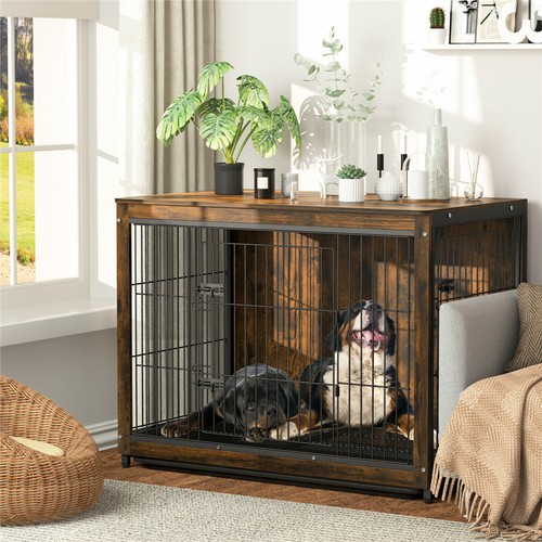 Gabbia per cani legno - cani, in