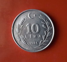 10 LIRE 1986 TURCHIA [V251]