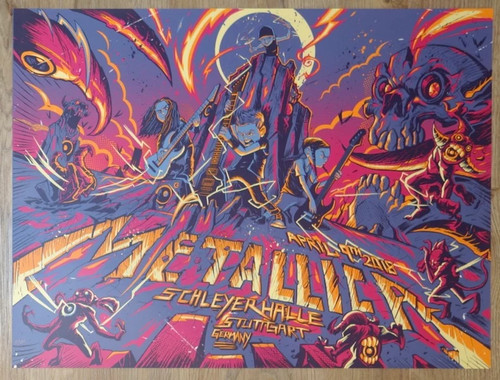 Poster concerto serigrafato