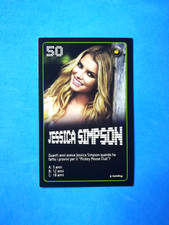 CARTA CANTANTI ESSELUNGA STARZONE NUMERO 50 JESSICA SIMPSON FIGURINA - (165)