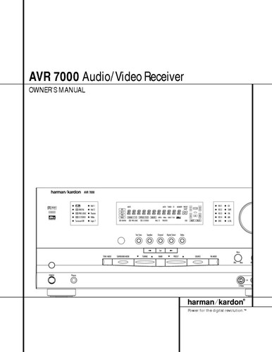 Harman kardon avr - harman,