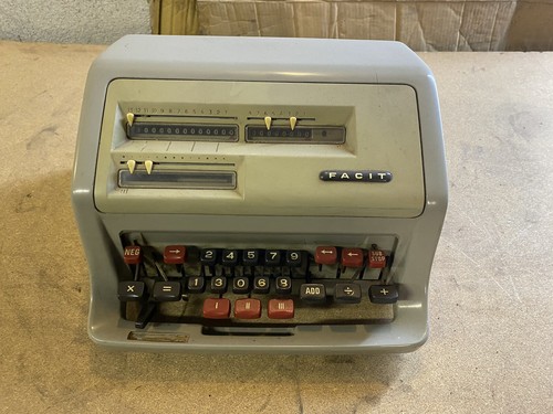 Calcolatrice facit vintage - facit,