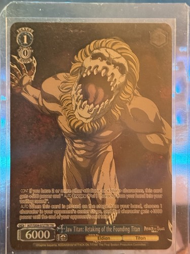 Jaw titan retaking the - jaw, of