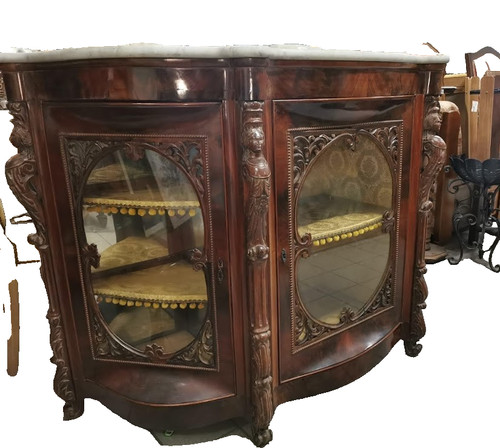 Credenza vetrina siciliana del - credenza,