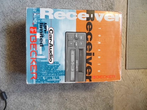 Autoradio car audio - car, becker