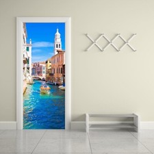 PANNELLO A MURO VENEZIA VINTAGE DECORAZIONE PER PORTE E PARETI STENCIL ADESIVO