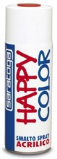 Saratoga bomboletta vernice happy color spray 400ml per legno ferro muro carta