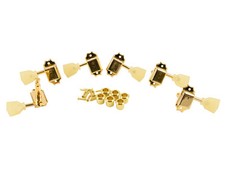 Kluson Anello Singolo Tradizionale 3x3 Perloide, Linea Singola Oro KD-3-GPK NUOVO