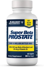 SUPER BETA PROSTATA Integratore di Supporto per la Salute dell'Uomo - Riduci i Viaggi in Bagno,
