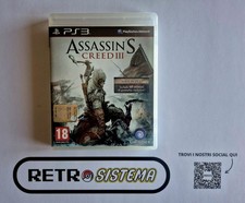 Playstation 3 PS3 Assassin's Creed III 3 PAL versione italiana ottime condizioni