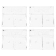  4 Pezzi Supporto Coperchio