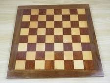 vecchia SCACCHIERA IN LEGNO