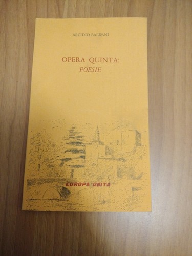Arcidio baldani opera quinta - baldani,