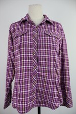 COLUMBIA CAMICIA DONNA TG. M WOMAN SHIRT CASUAL VINTAGE COTONE COTTON